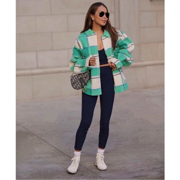 Bandier x Sincerely Jules The Meadow Legging and Bra Set in Navy (NWT leggings) - Picture 3 of 9